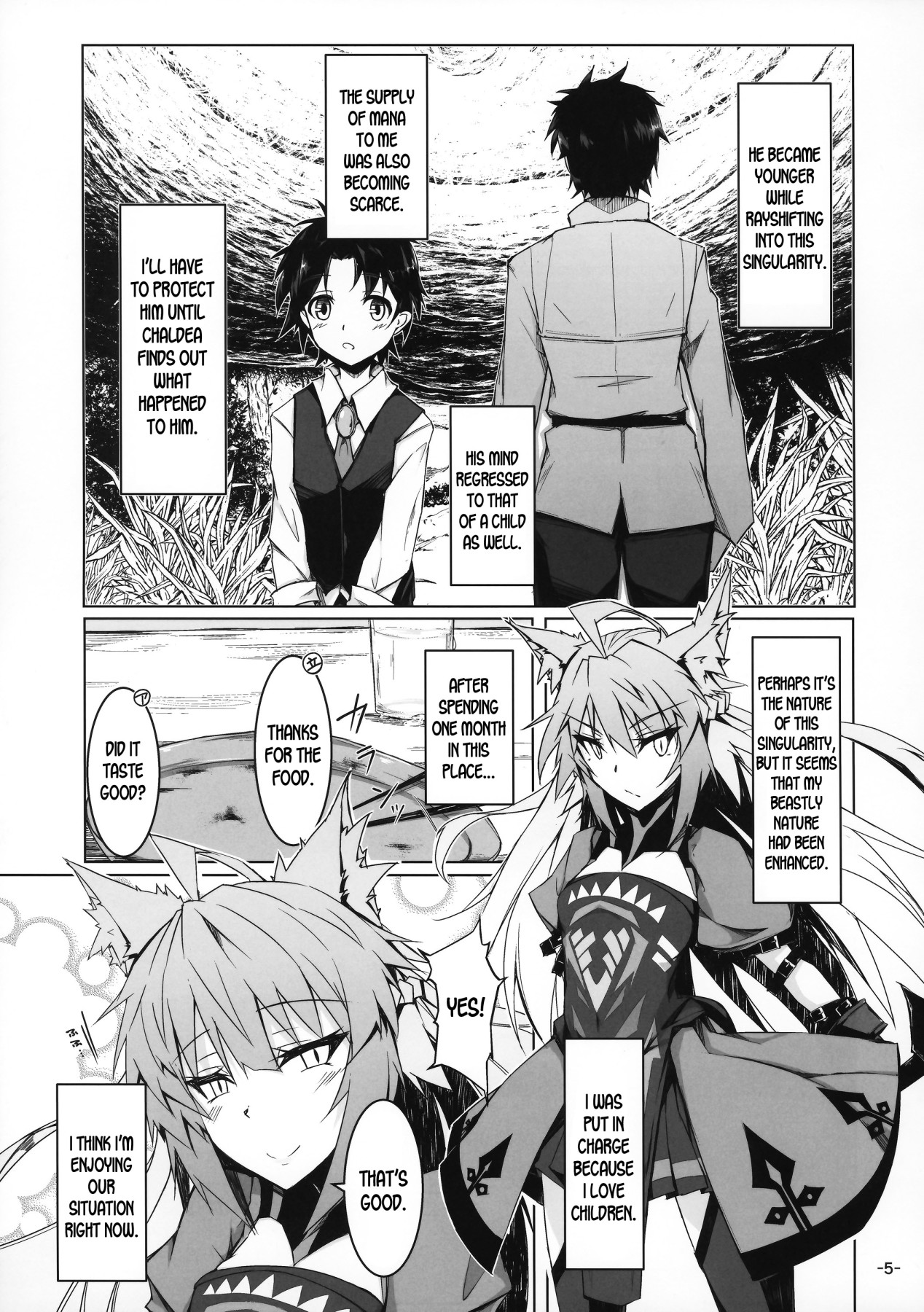 Hentai Manga Comic-This Hunter Onee-san's Degenerate Dog Sex Life-Read-4